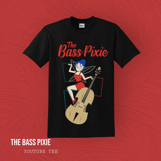 Bass Pixie 'YouTube' T-Shirt