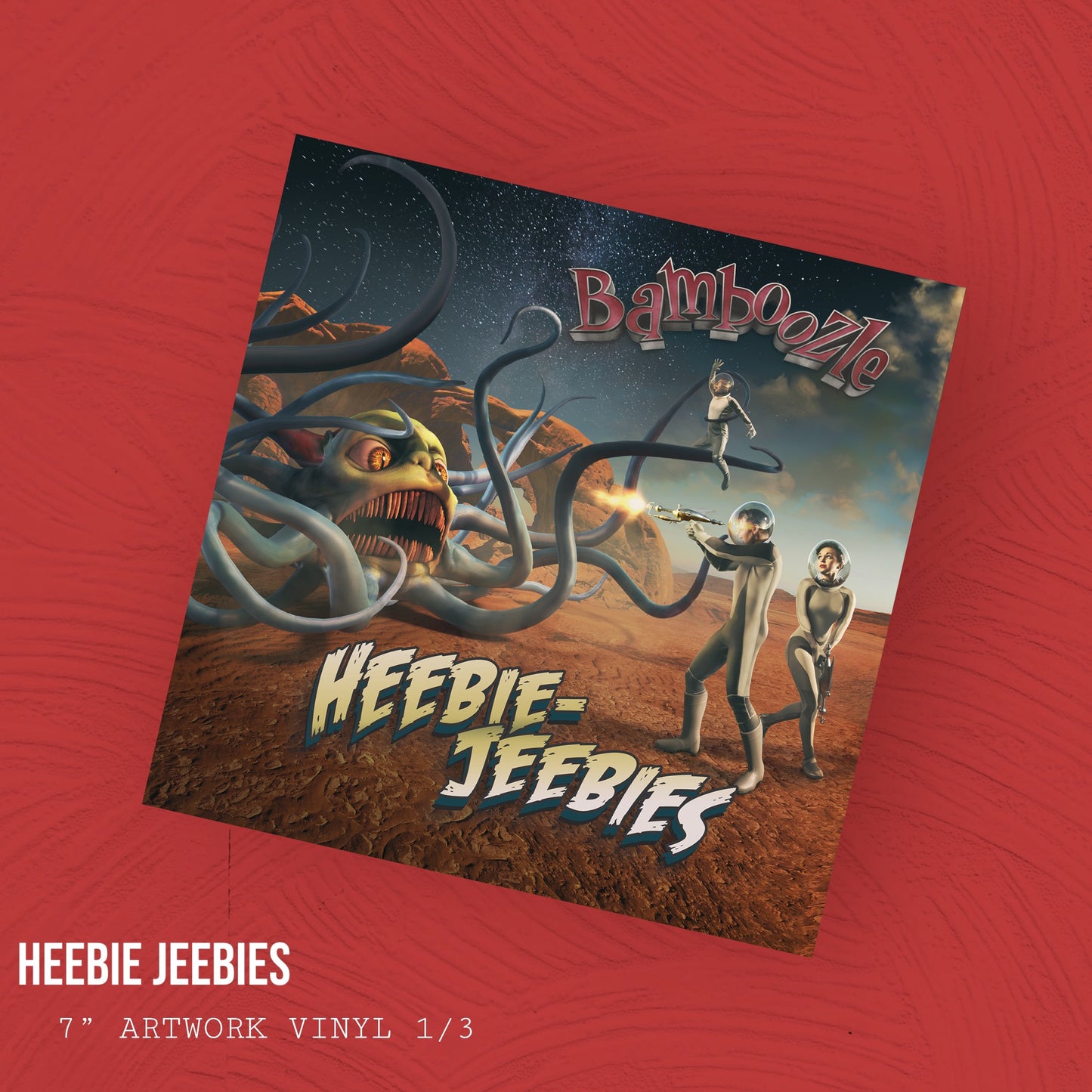 Vinyl - Limited Edition 'Artwork' 7" - Heebie Jeebies - Single (2018)